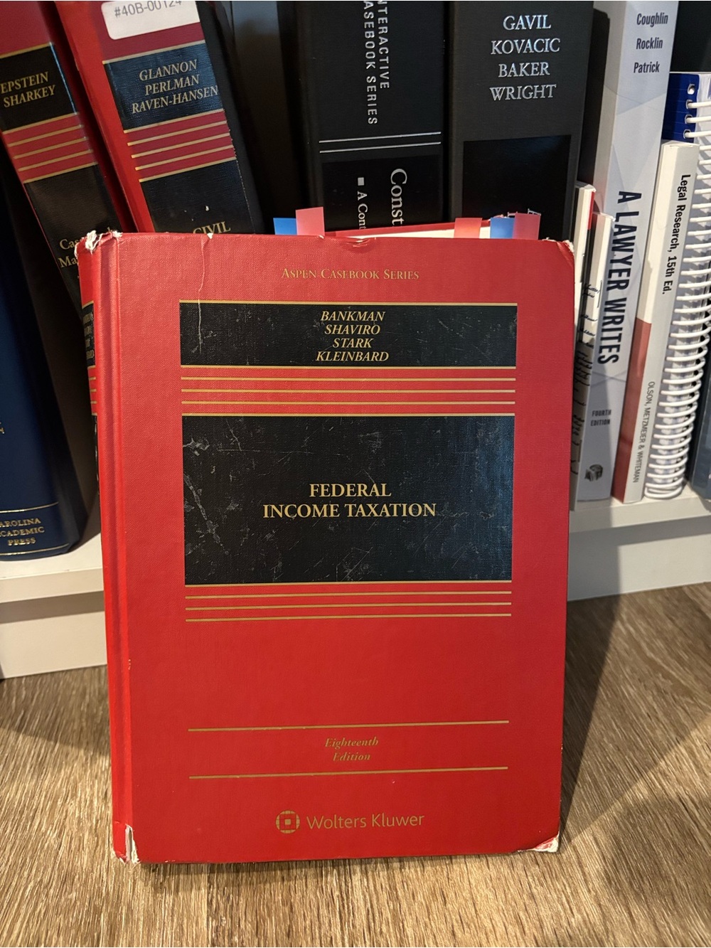 Federal Income Taxation Casebook by Bankman Shapiro 18th